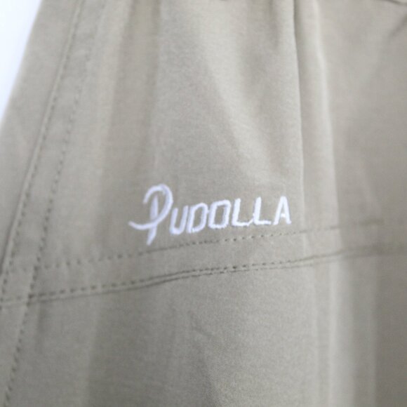 Pudolla Men's Hiking Cargo Shorts Quick Dry Outdoor Travel Leisure Khaki Size XL - Picture 6 of 6